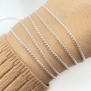 Sterling Silver Box Chain